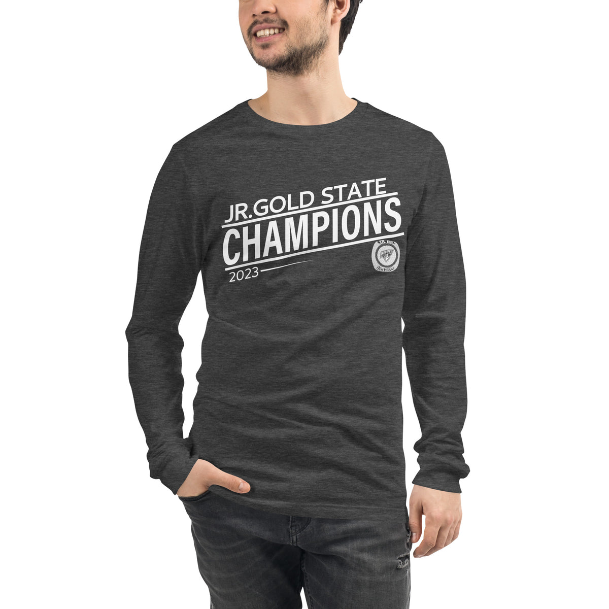 Langdon Area School Hockey -Men's 2023 Unisex Long Sleeve Tee