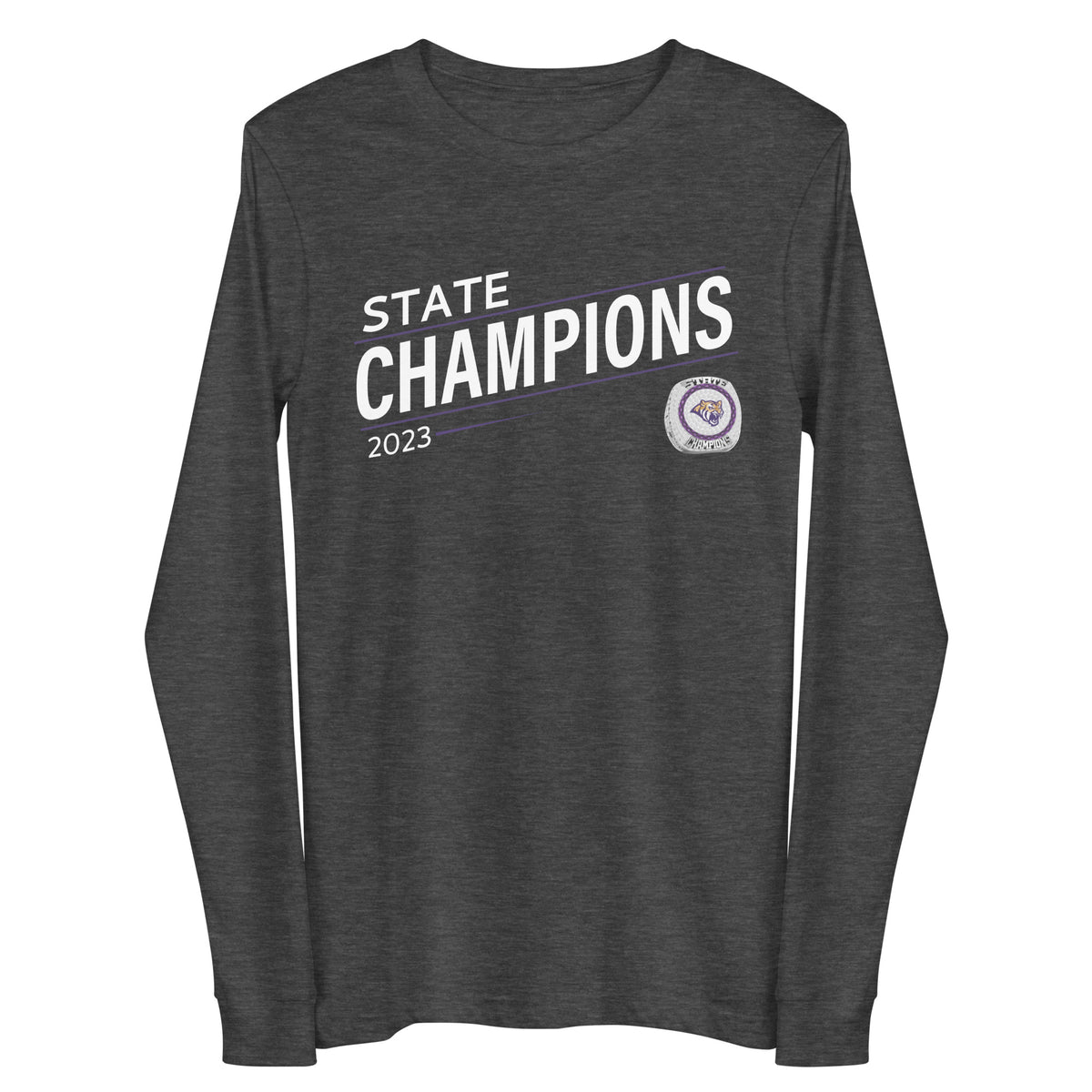 Humphrey/Lindsay Holy Family High School Basketball -Men's 2023 Unisex Long Sleeve Tee