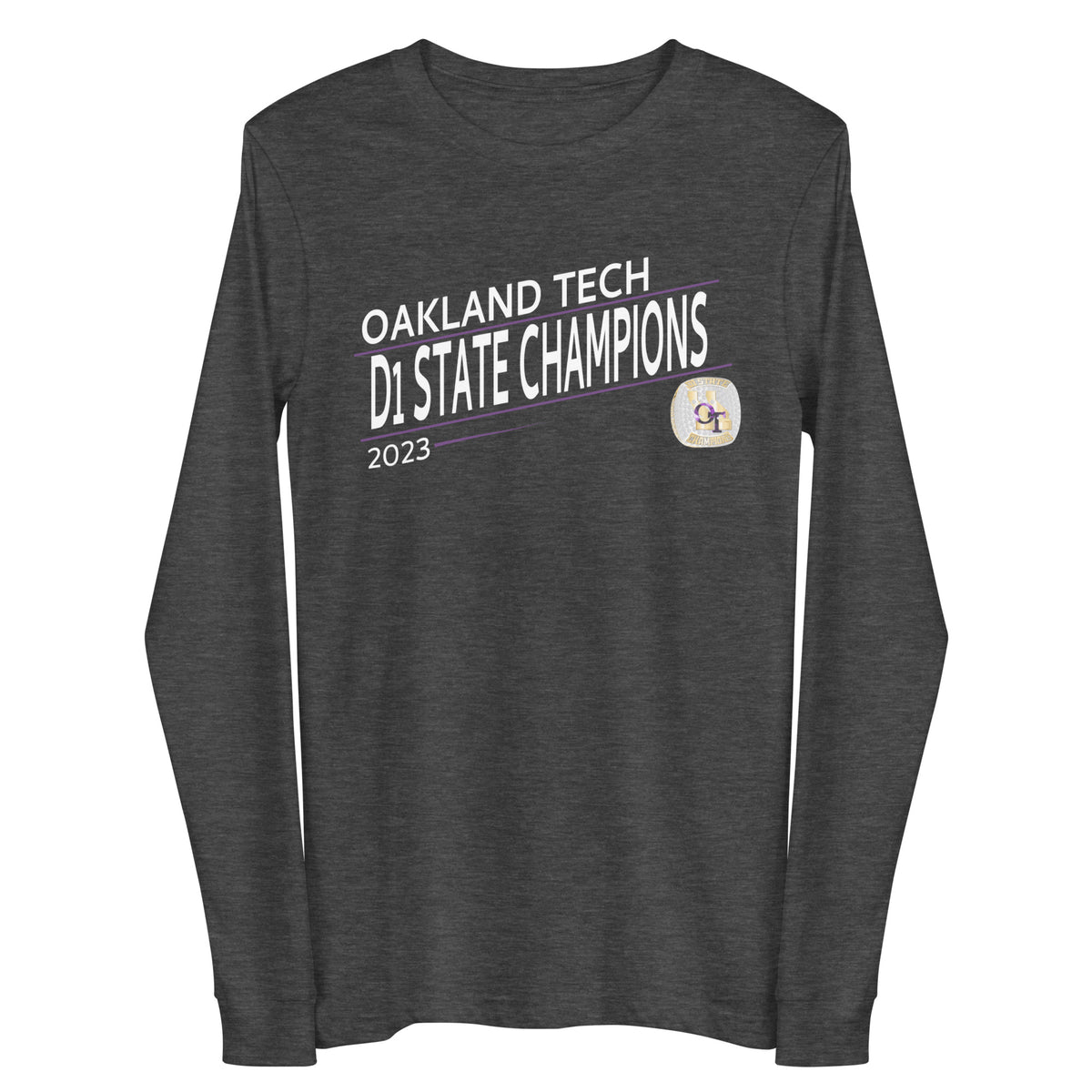 Oakland Technical High School Basketball -Women's 2023 Unisex Long Sleeve Tee