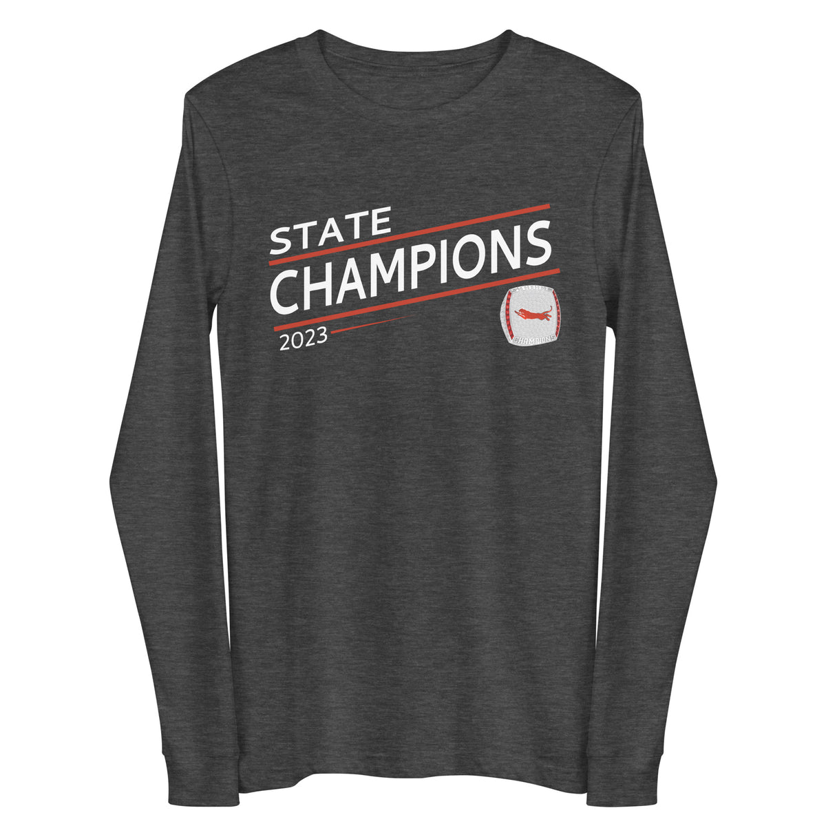 Magnolia High School Swimming &amp; Diving 2023 Men's Ring Unisex Long Sleeve Tee