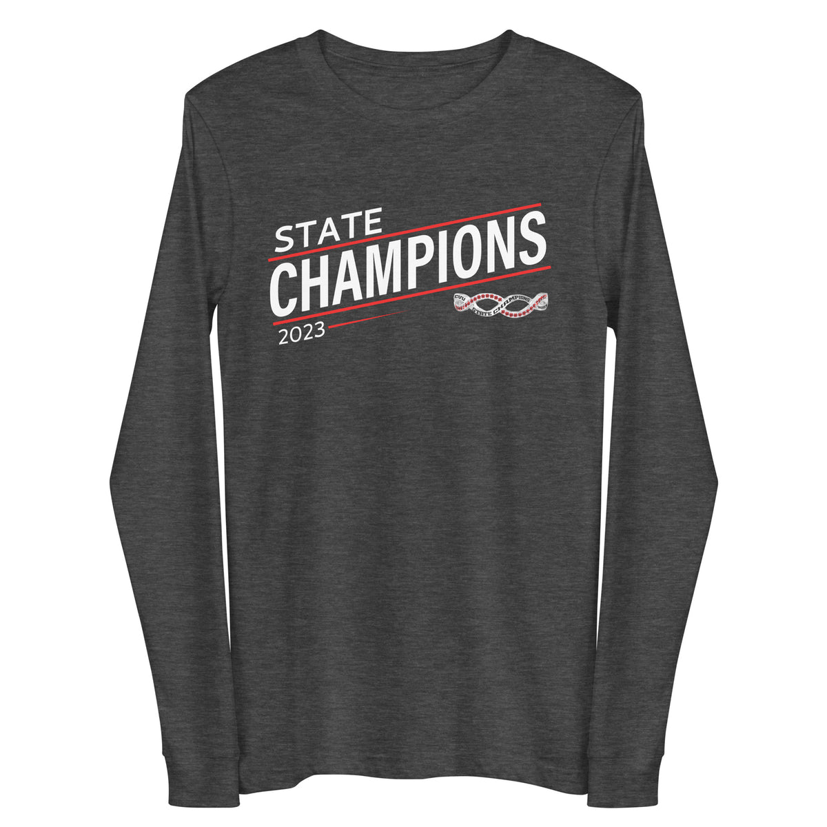 Champlain Valley Union High School Basketball -Women's 2023 Unisex Long Sleeve Tee