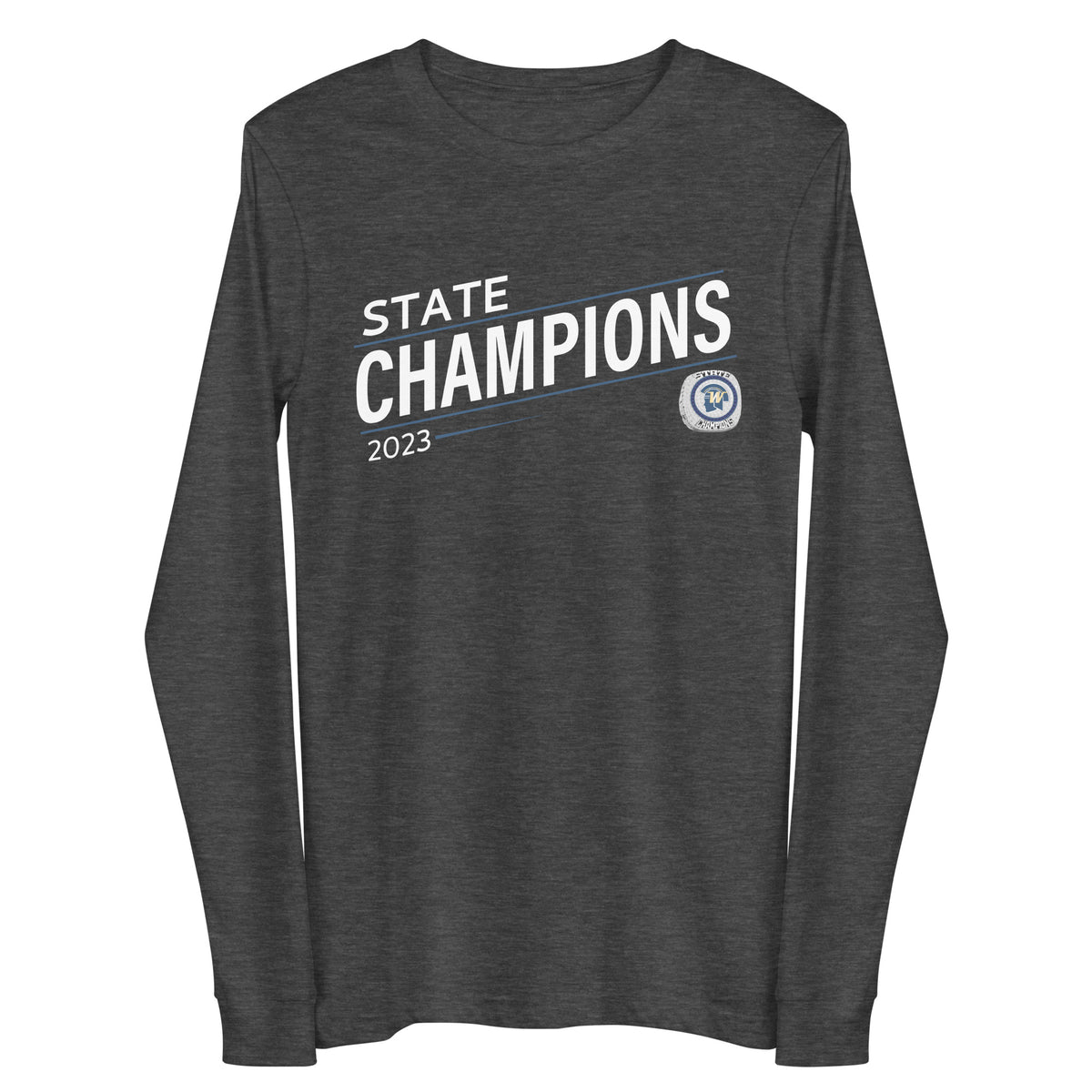 Wayzata High School Basketball -Men's 2023 Unisex Long Sleeve Tee