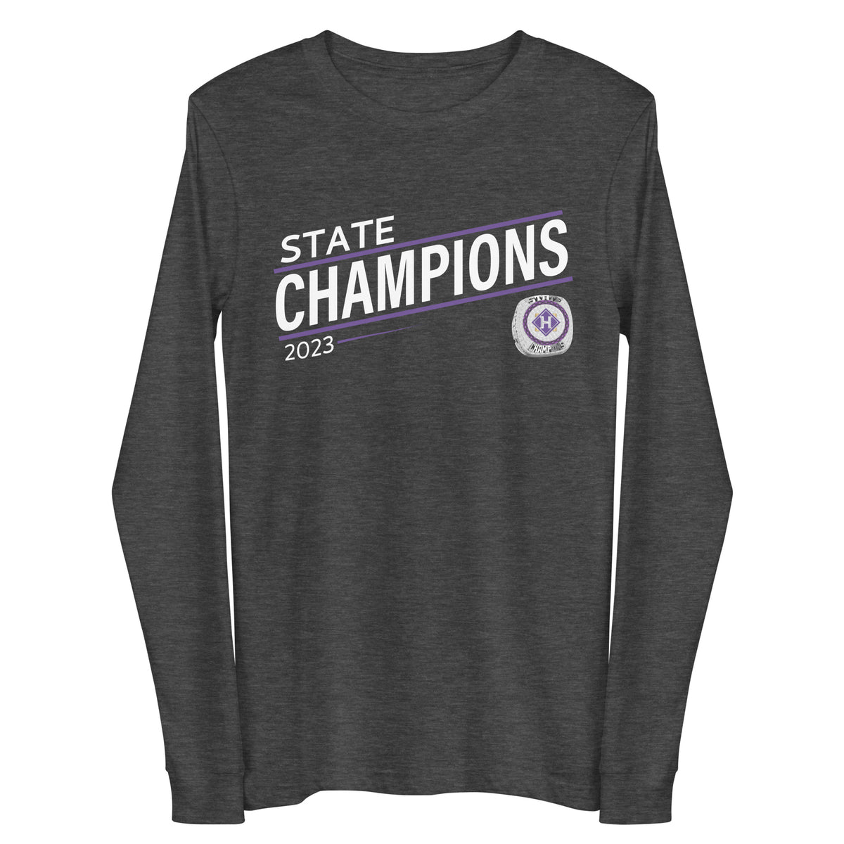 Hattiesburg High School Basketball -Men's 2023 Unisex Long Sleeve Tee