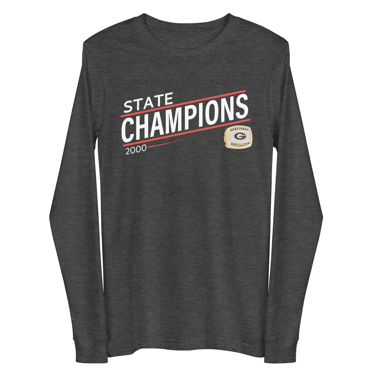Graham Red Devils Football 2000 Unisex Long Sleeve Tee