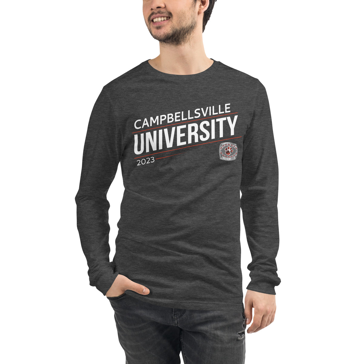 Campbellsville University Football 2023 Unisex Long Sleeve Tee