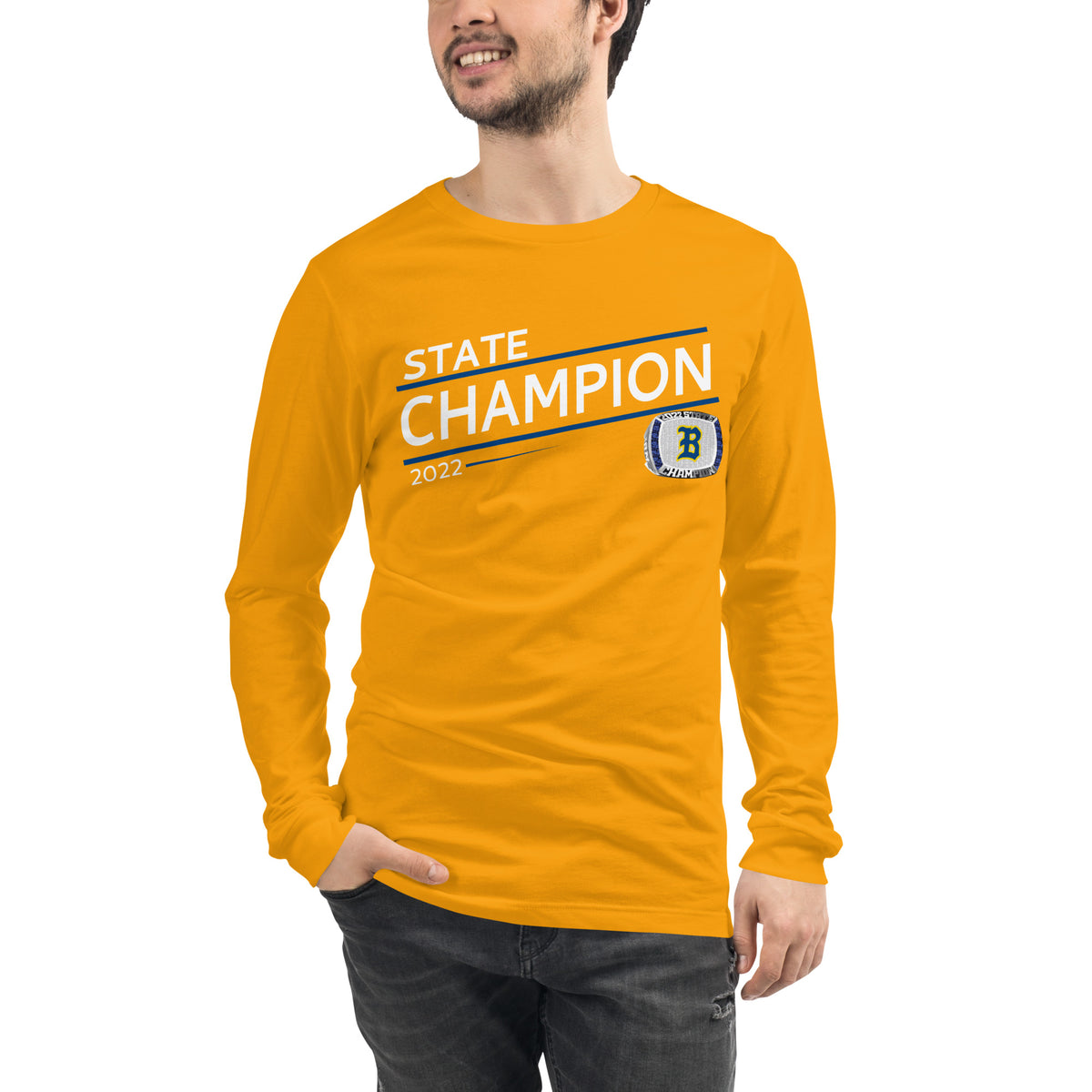 Clear Spring High School 2022 State Championship Ring Unisex Long Sleeve Tee