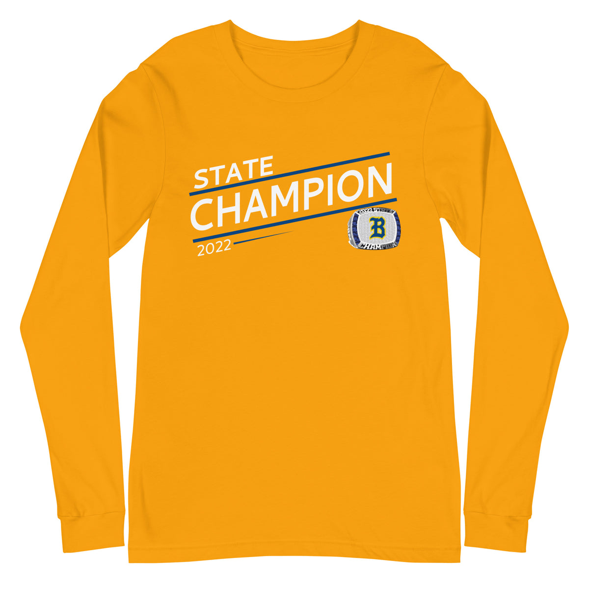 Clear Spring High School 2022 State Championship Ring Unisex Long Sleeve Tee
