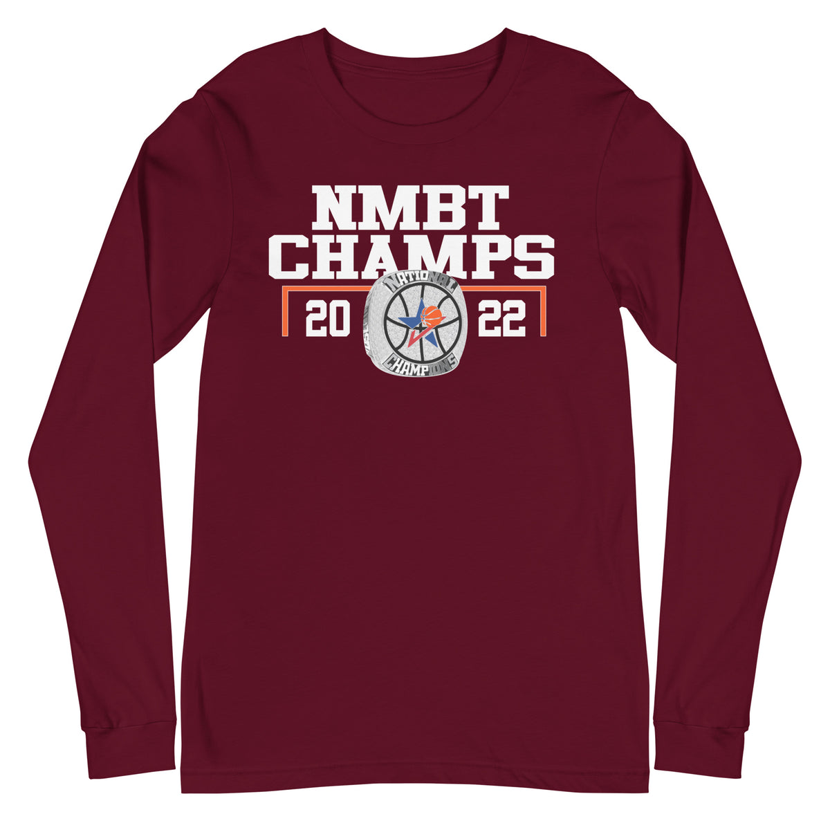 JBSA-Lackland 2022 NMBT Championship Ring (Orange Line) Unisex Long Sleeve Tee