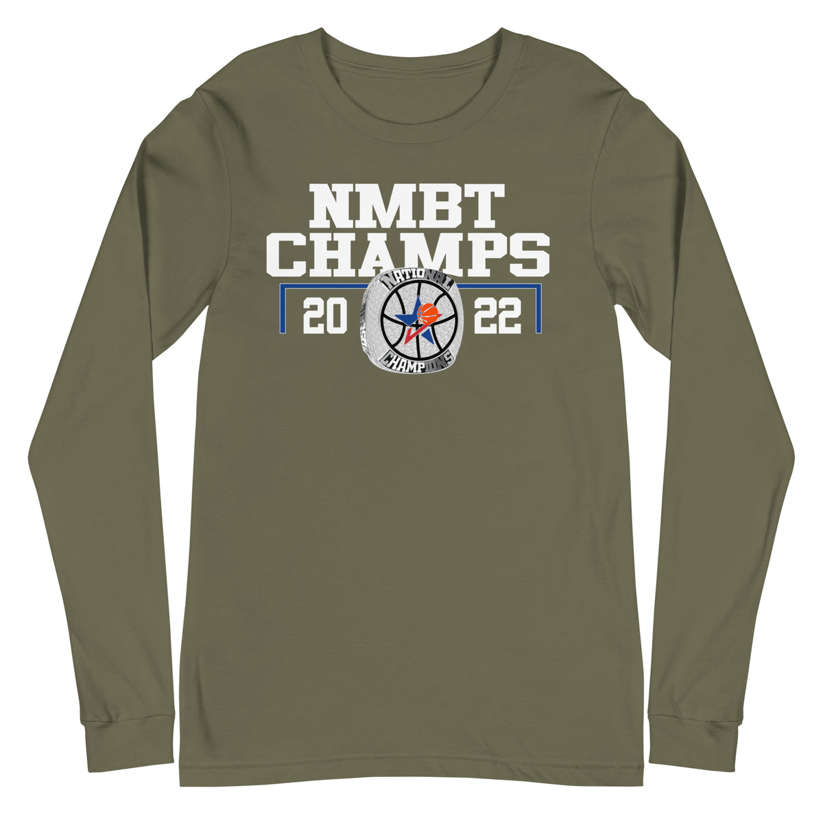JBSA-Lackland 2022 NMBT Championship Ring (Blue Line) Unisex Long Sleeve Tee