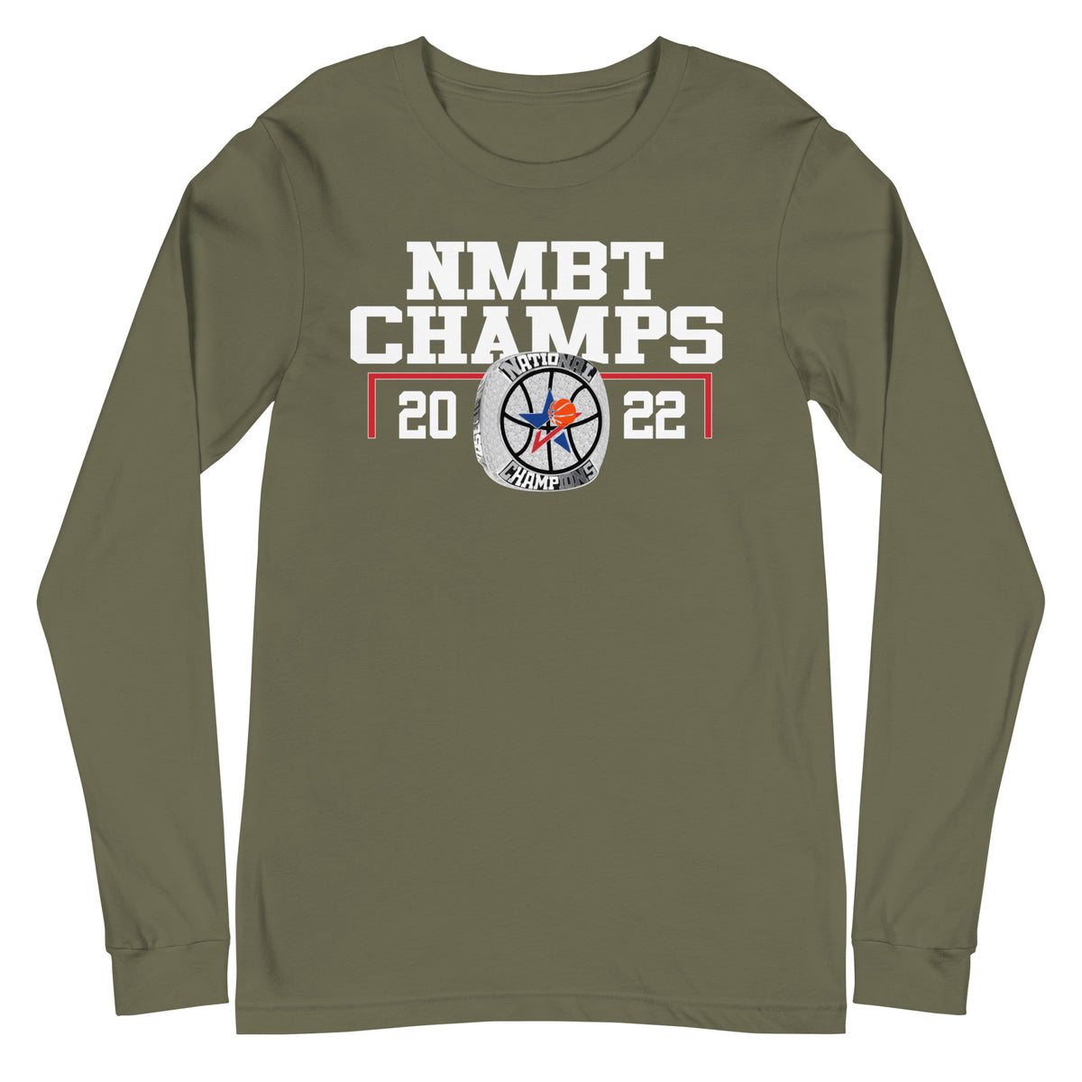 JBSA-Lackland 2022 NMBT Championship Ring (Red Line) Unisex Long Sleeve Tee