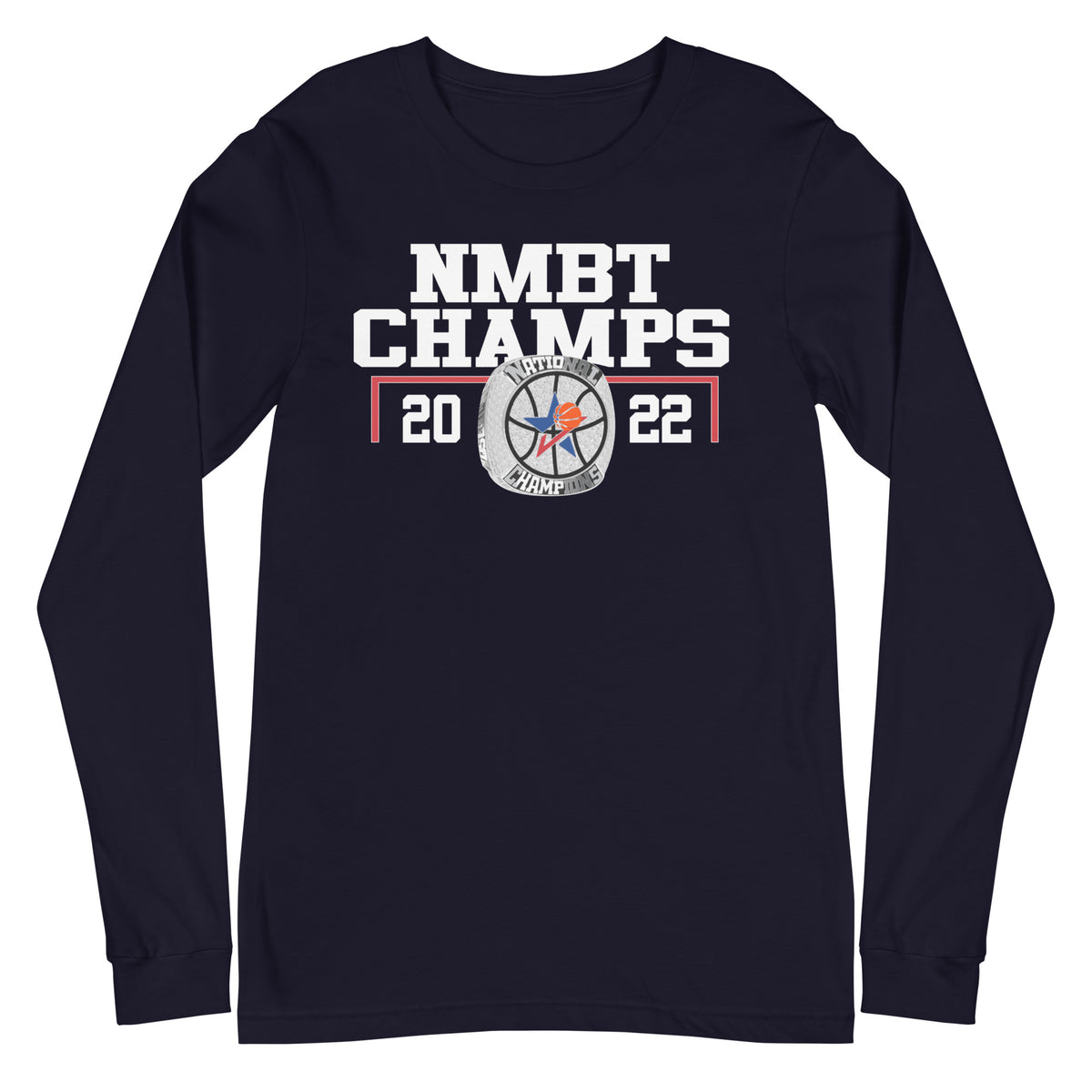 JBSA-Lackland 2022 NMBT Championship Ring (Red Line) Unisex Long Sleeve Tee