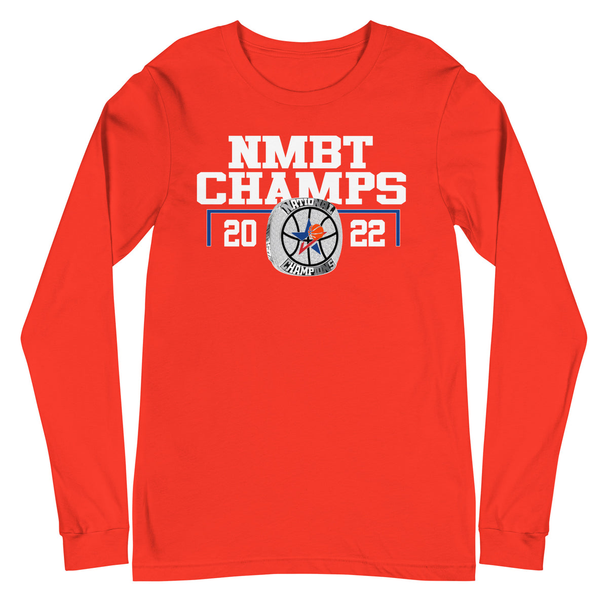 JBSA-Lackland 2022 NMBT Championship Ring (Blue Line) Unisex Long Sleeve Tee