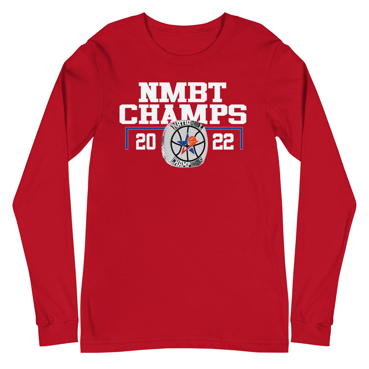 JBSA-Lackland 2022 NMBT Championship Ring (Blue Line) Unisex Long Sleeve Tee