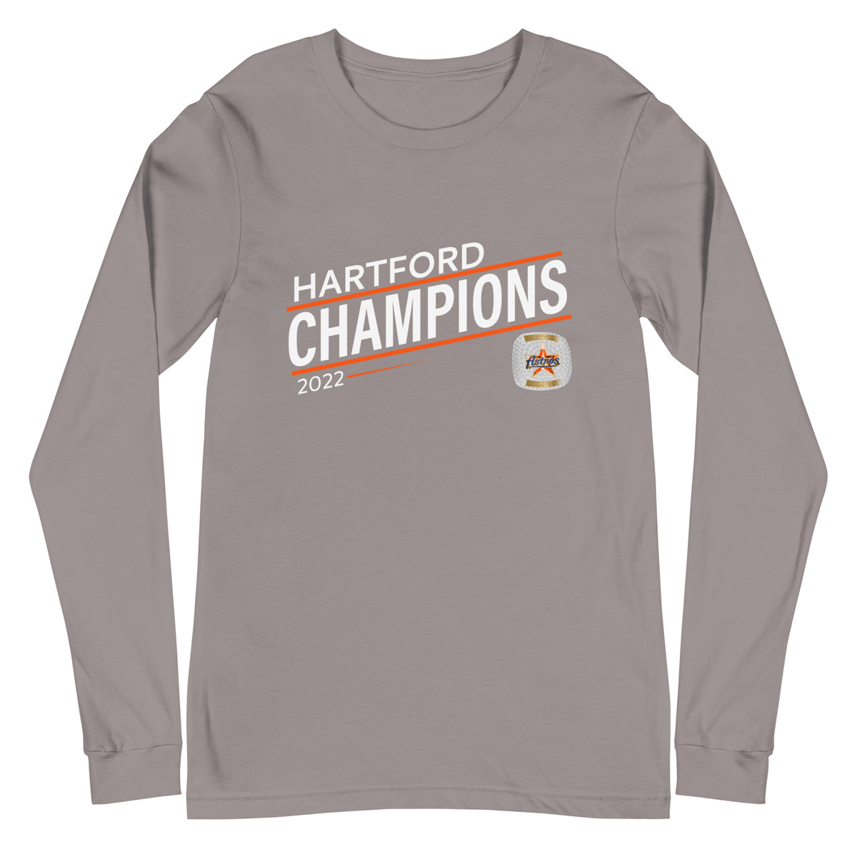 Old Timers Baseball 2022 Hartford Champions Ring Unisex Long Sleeve Tee