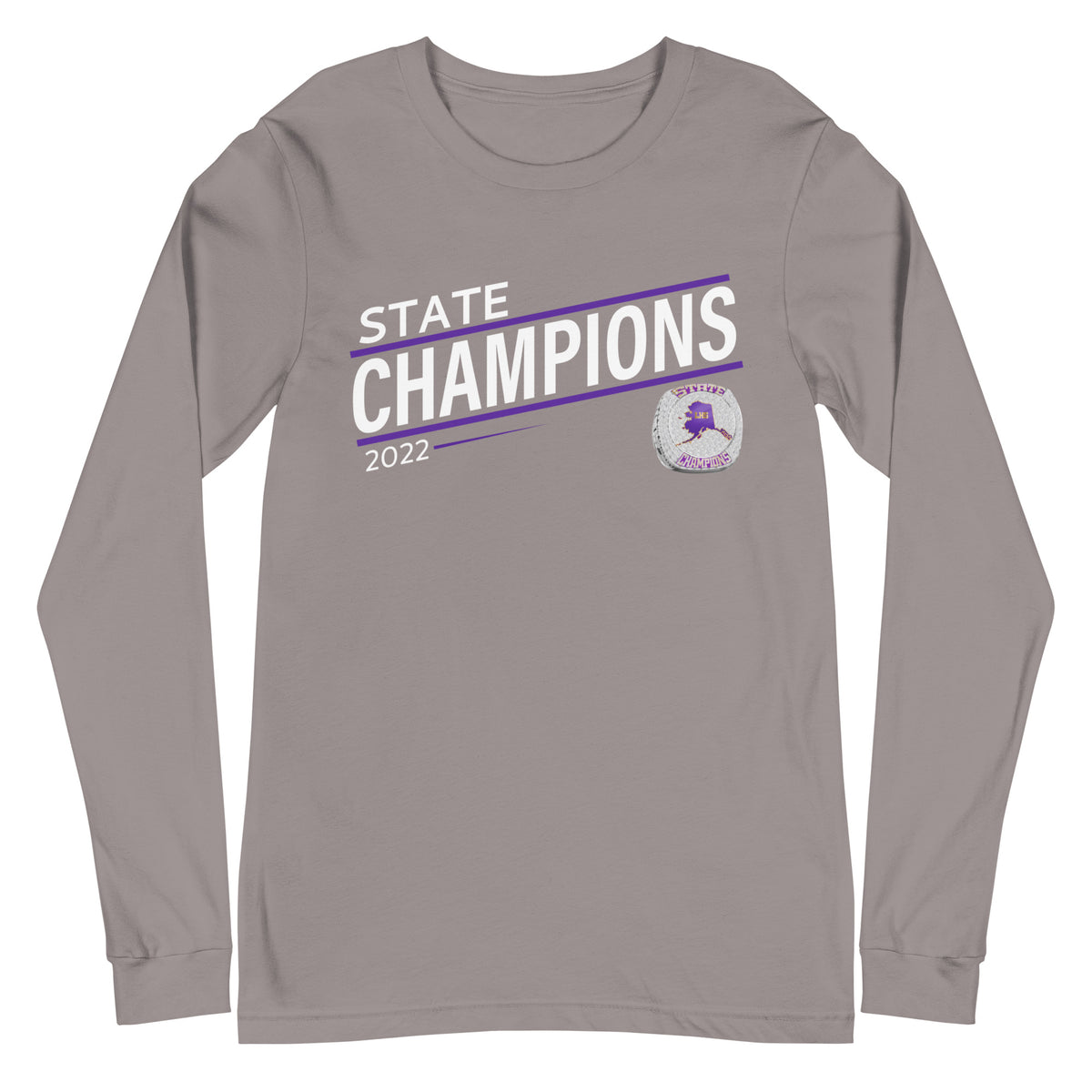 Lathrop High School 2022 State Championship Ring Unisex Long Sleeve Tee