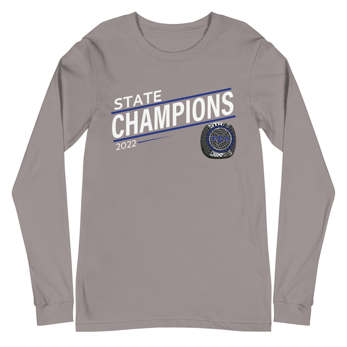 Franklin Christian Academy 2022 State Championship Ring Unisex Long Sleeve Tee