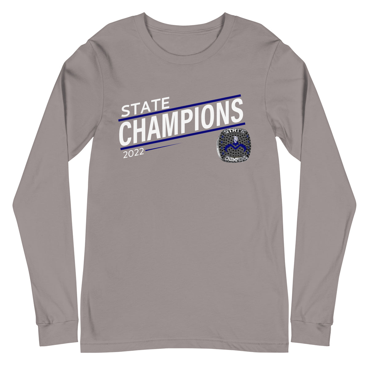 Moanaluau High School 2022 State Championship Ring Unisex Long Sleeve Tee