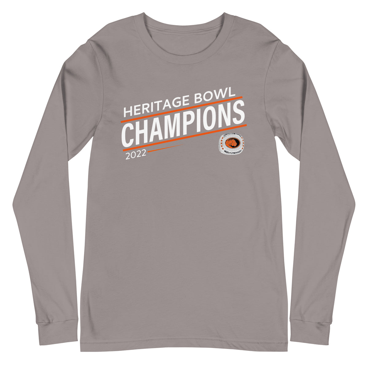 East Central University 2022 Heritage Bowl Championship Ring Unisex Long Sleeve Tee