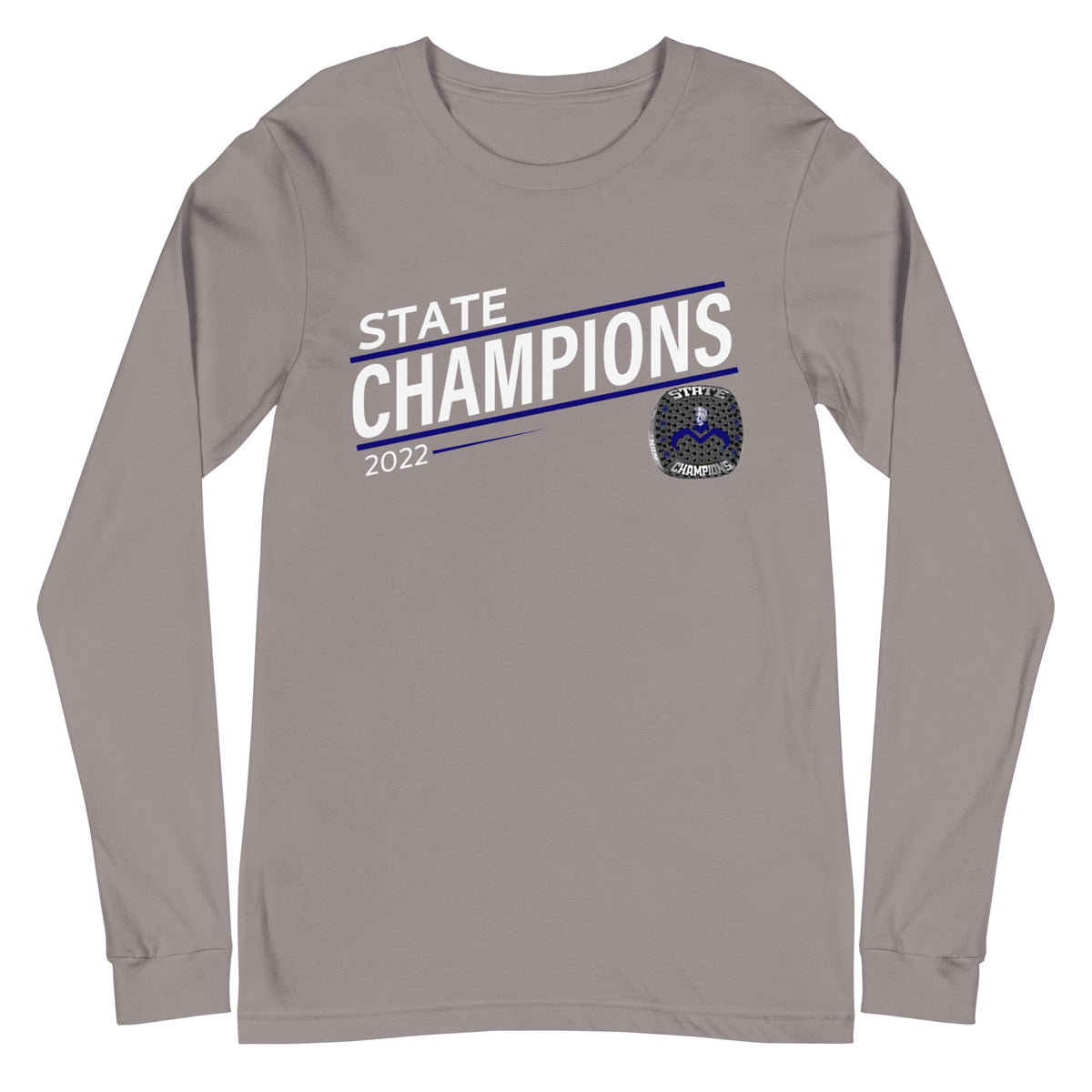 Moanalua High School 2022 State Championship Ring Unisex Long Sleeve Tee