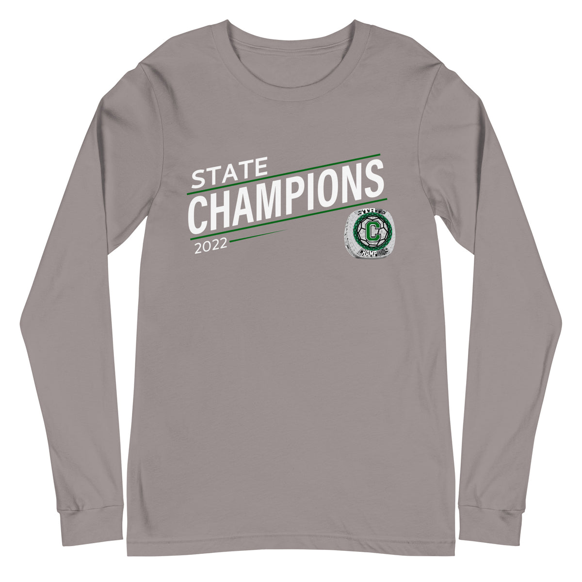 Chariho High School 2022 State Championship Ring Unisex Long Sleeve Tee