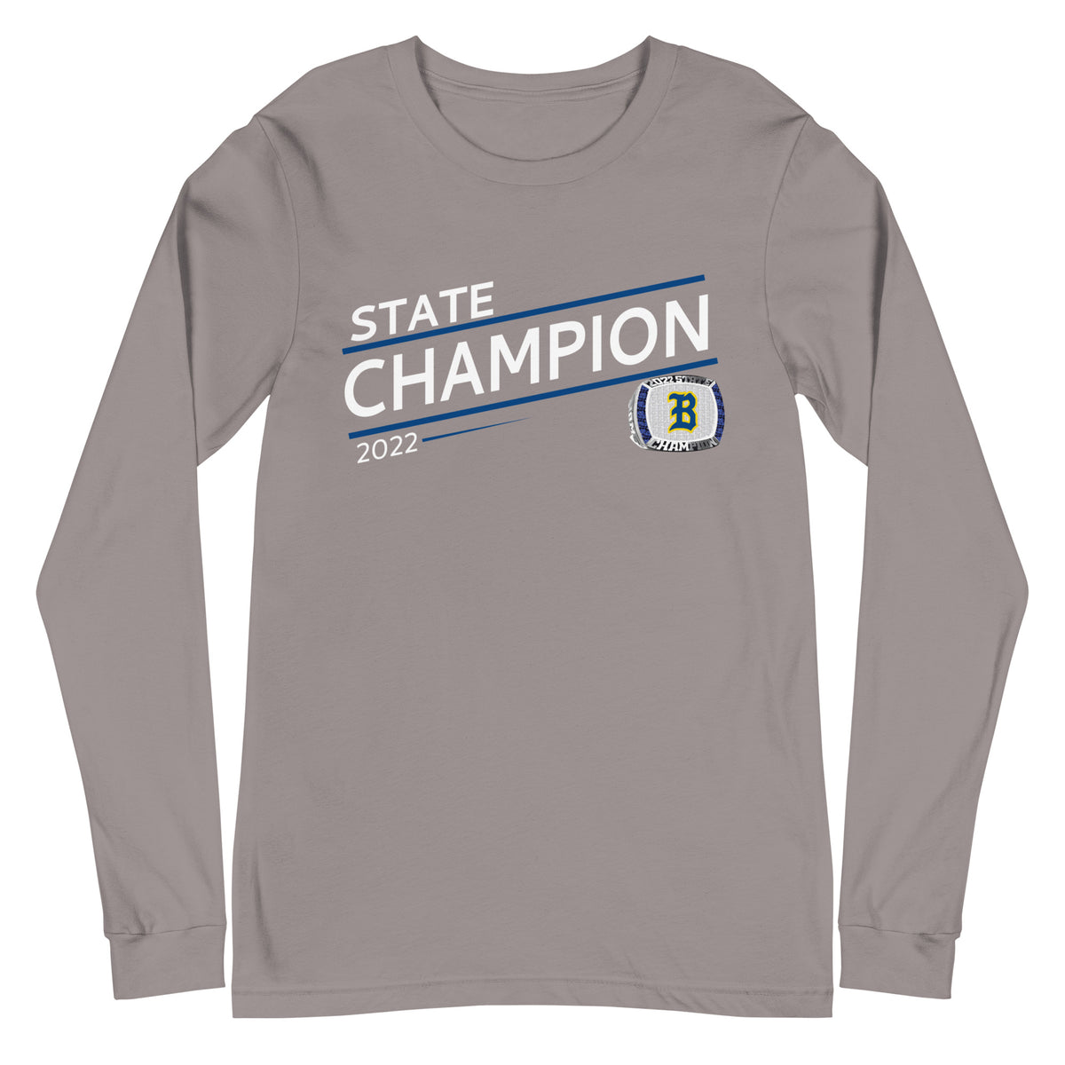 Clear Spring High School 2022 State Championship Ring Unisex Long Sleeve Tee