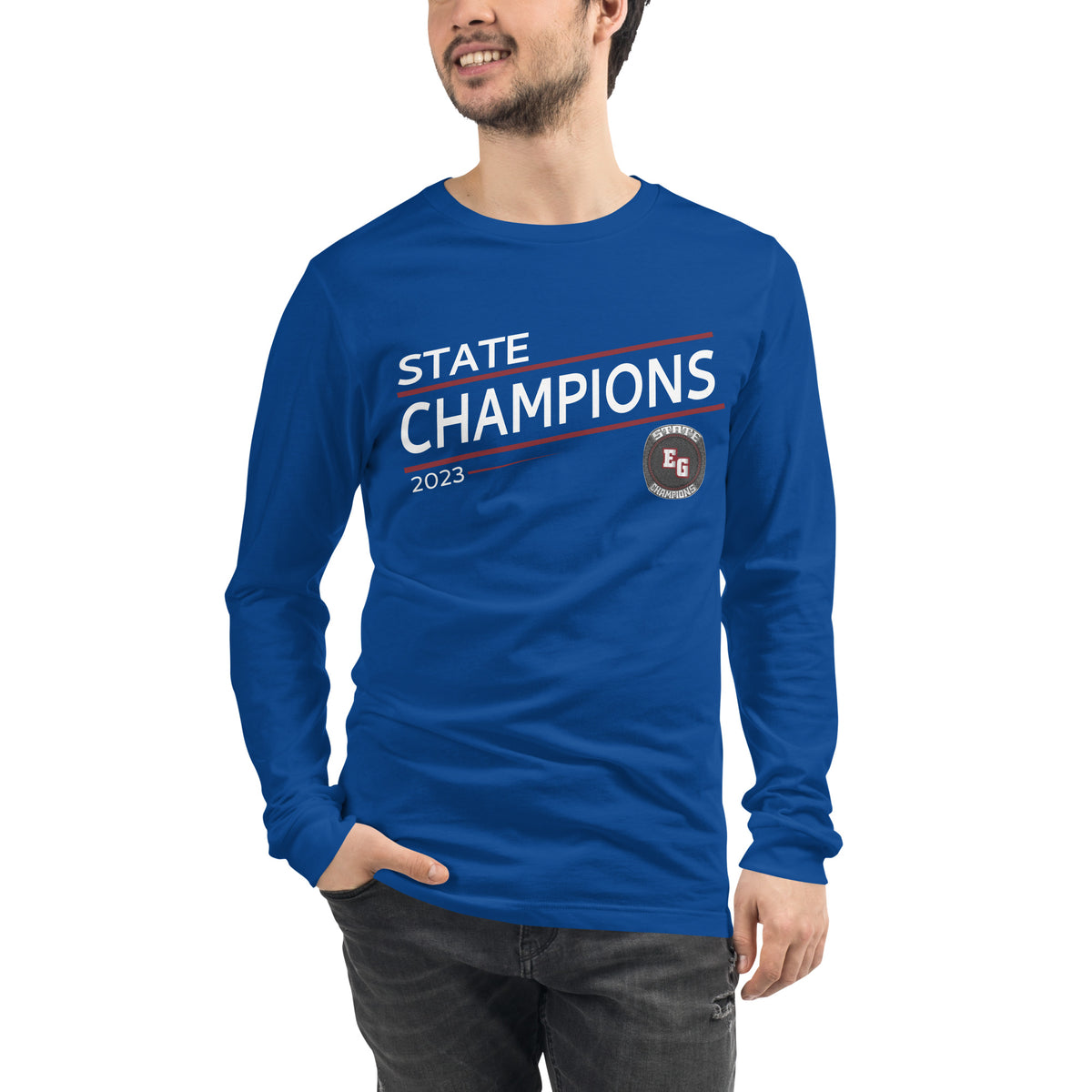 East Gaston High School Cheer 2023 Unisex Long Sleeve Tee