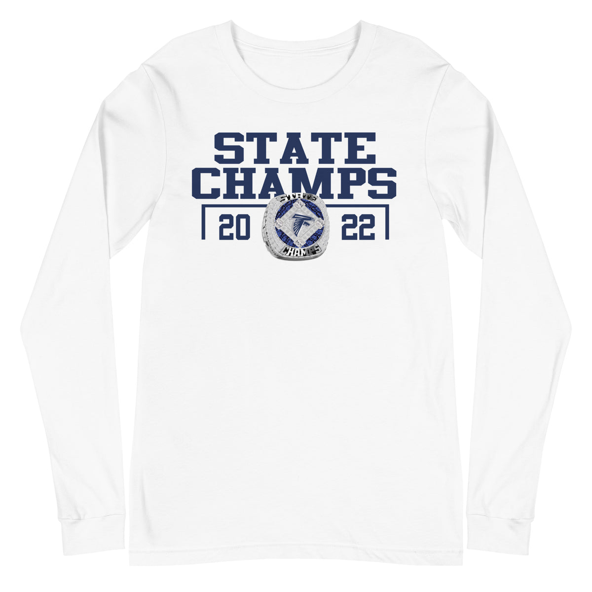 Turner High School Softball 2022 State Championship Ring Unisex Long Sleeve Tee