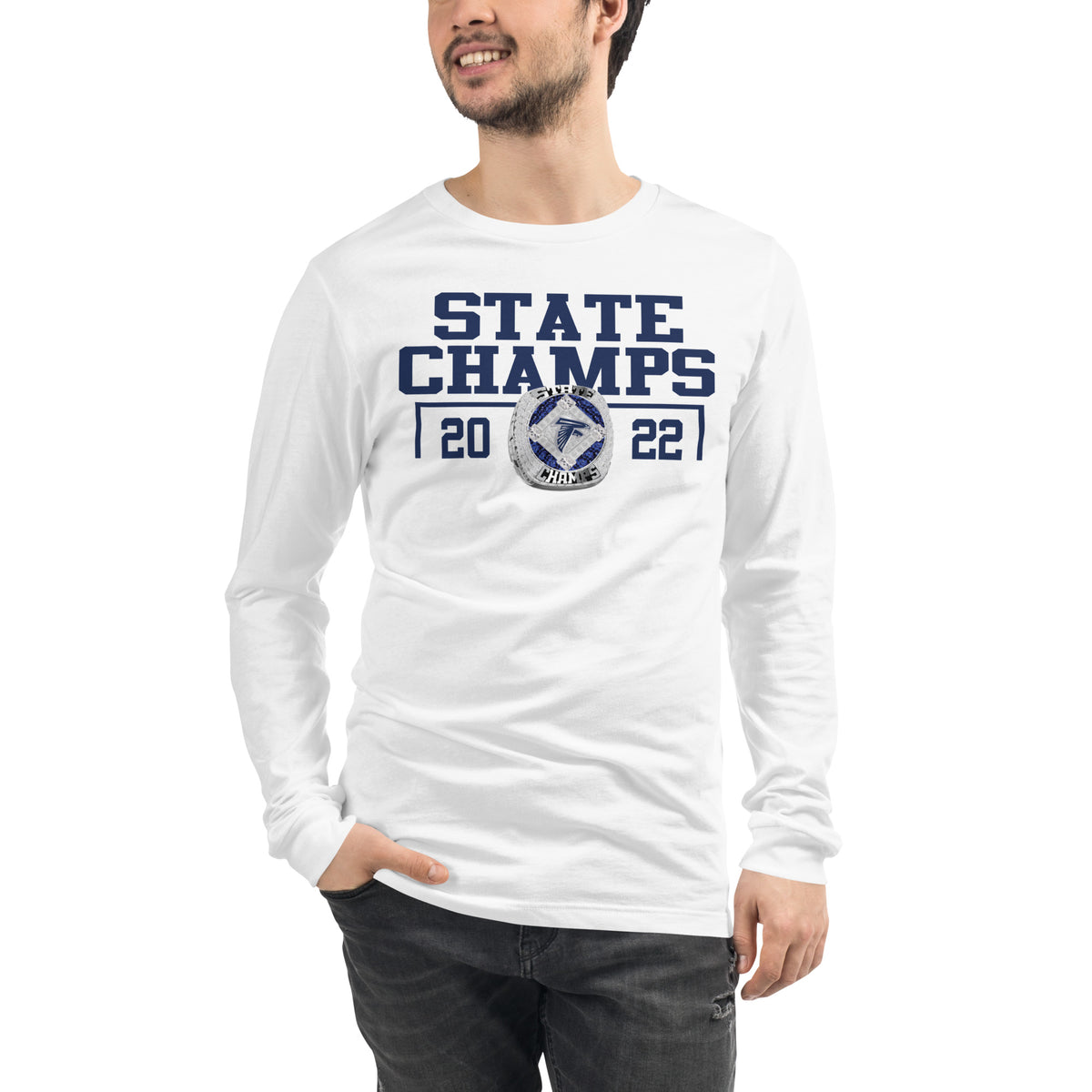 Turner High School Softball 2022 State Championship Ring Unisex Long Sleeve Tee