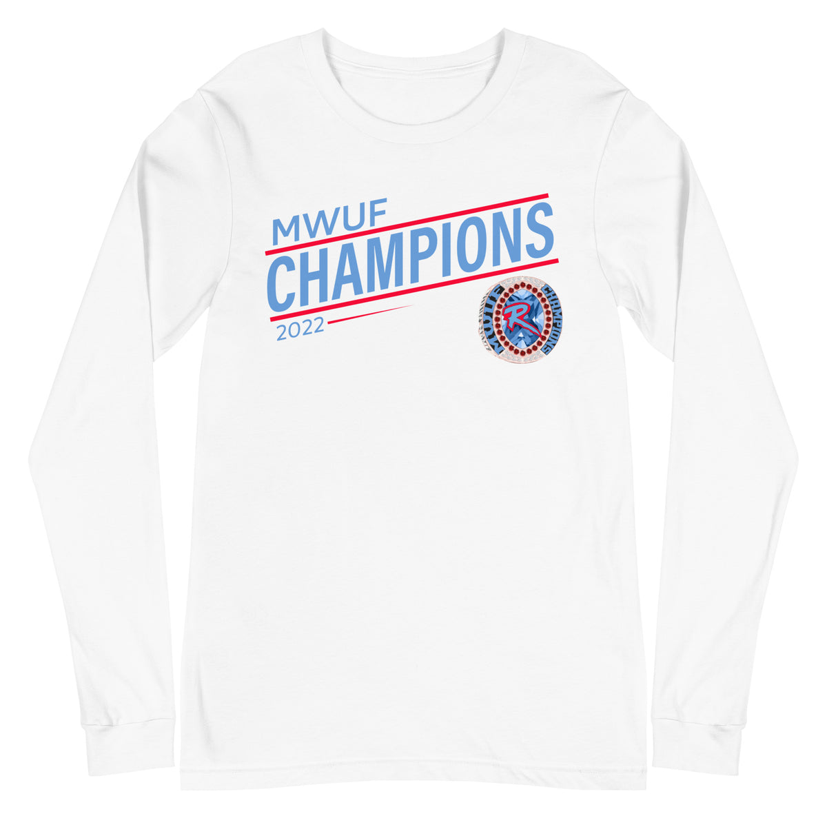 Renegades Football MWUF Champions Unisex Long Sleeve Tee