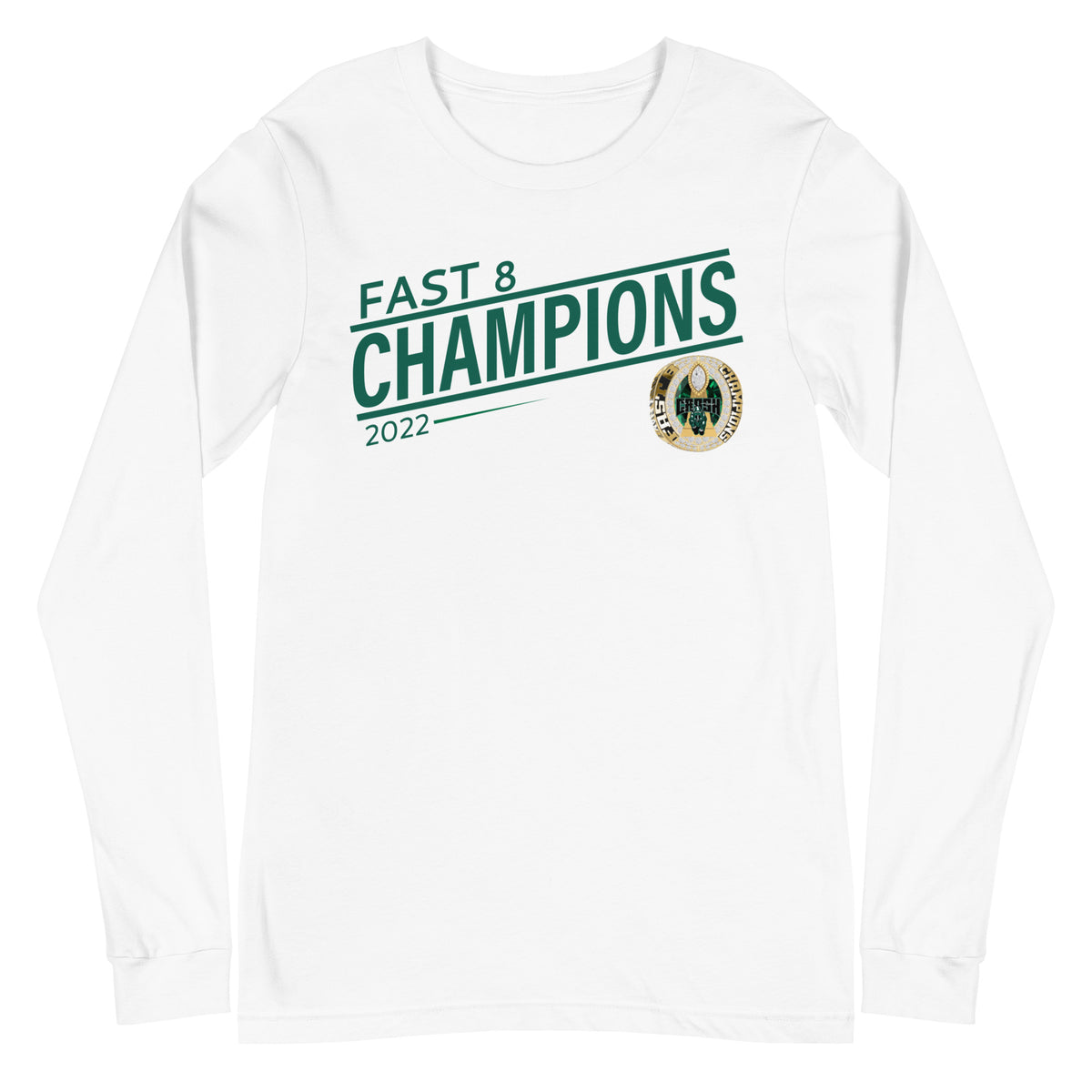 Collin County Crash Fast 8 Champions Unisex Long Sleeve Tee
