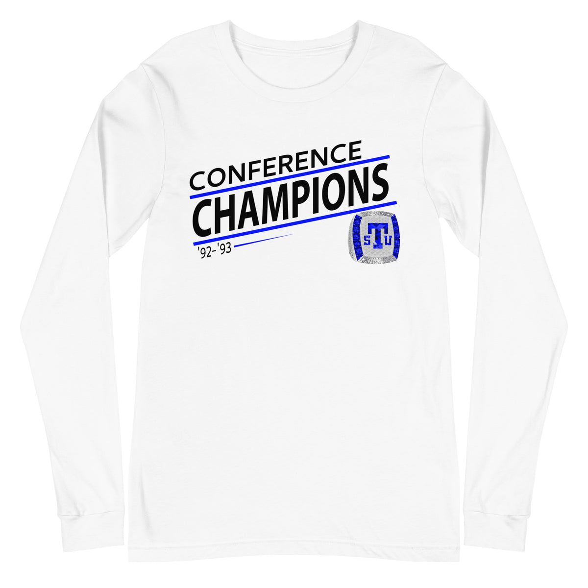 Tennessee State University ’92-’93 Conference Championship Ring Unisex Long Sleeve Tee