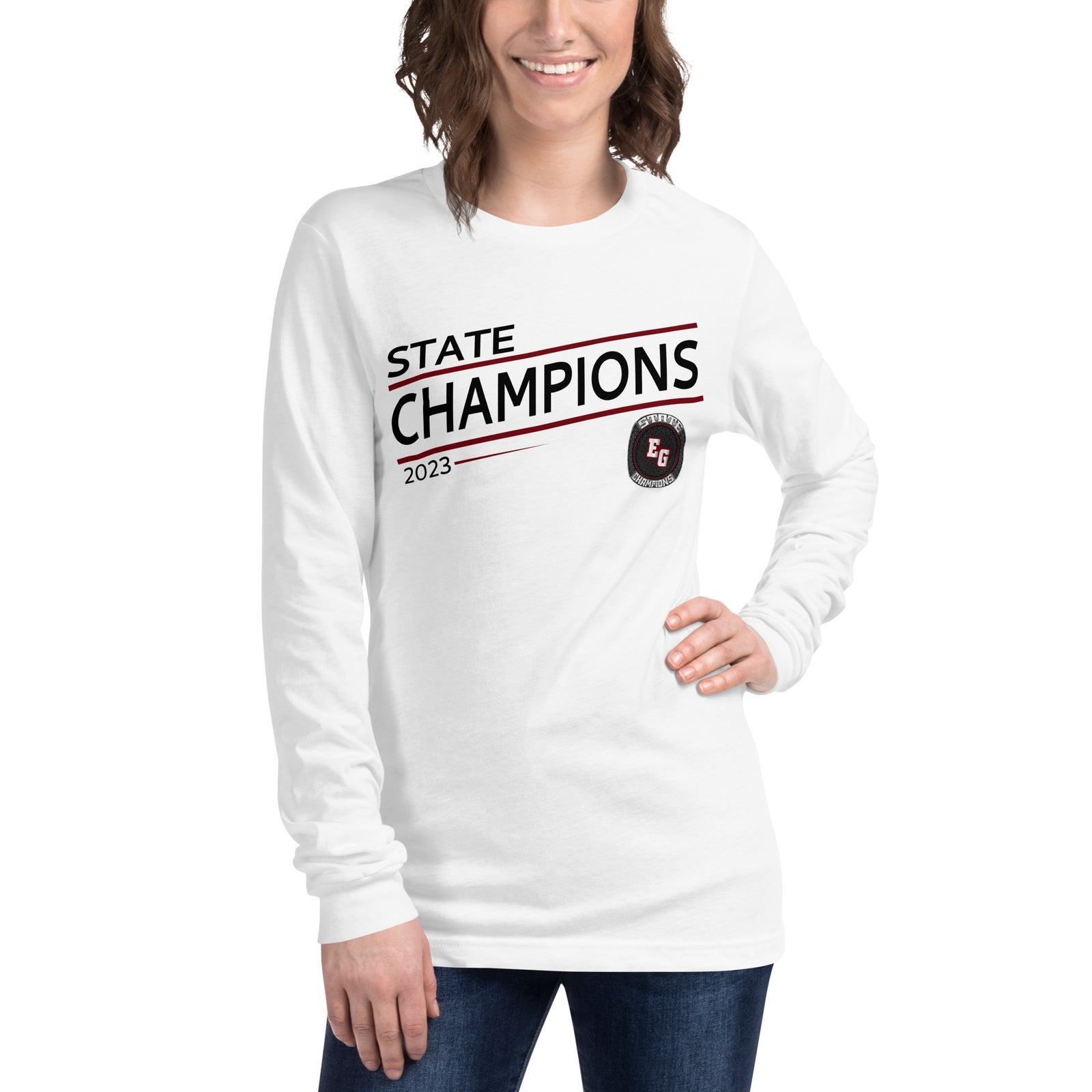 East Gaston High School Cheer 2023 Unisex Long Sleeve Tee