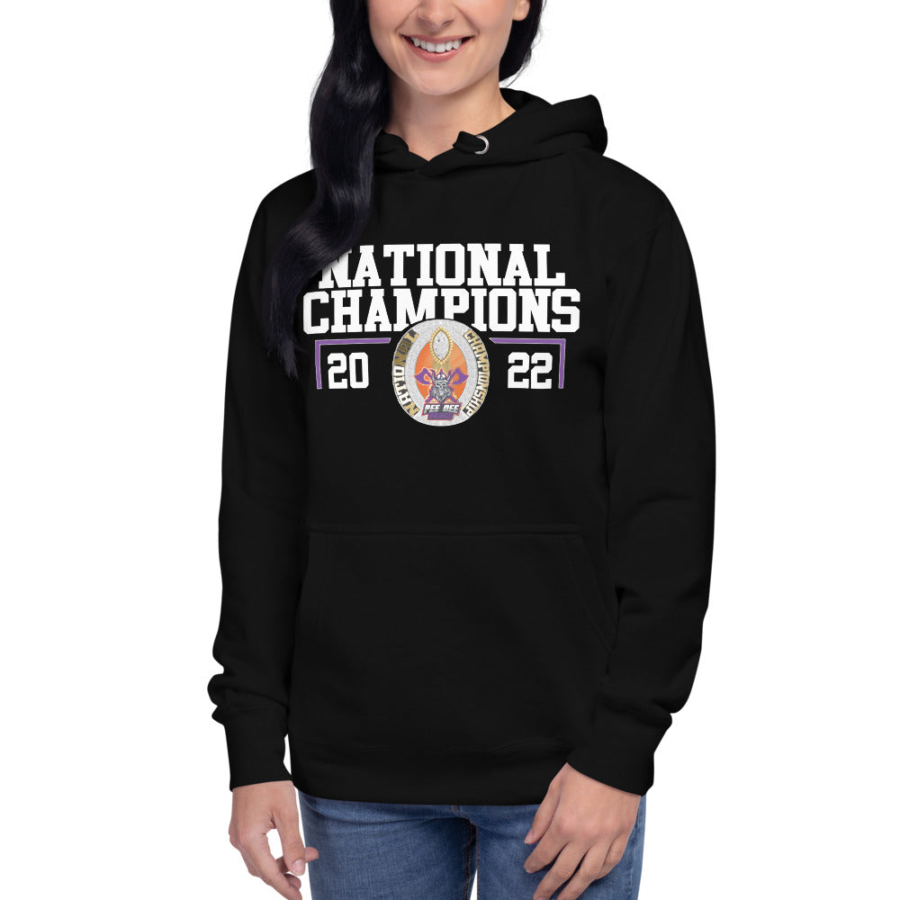 Pee Dee Vikings National Champions Unisex Hoodie