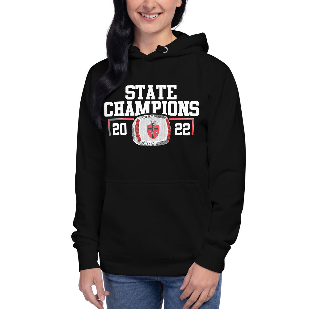 Angleton Christian Basketball State Champions Unisex Hoodie