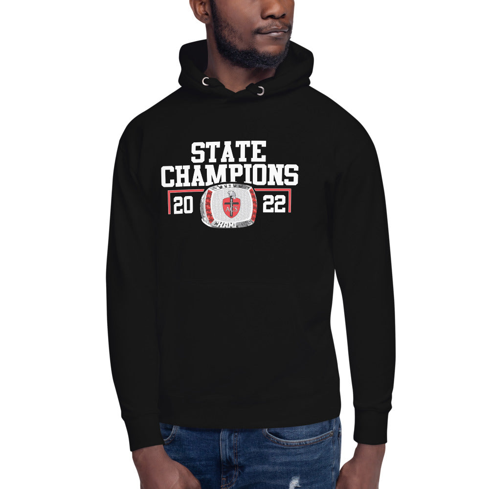 Angleton Christian Basketball State Champions Unisex Hoodie