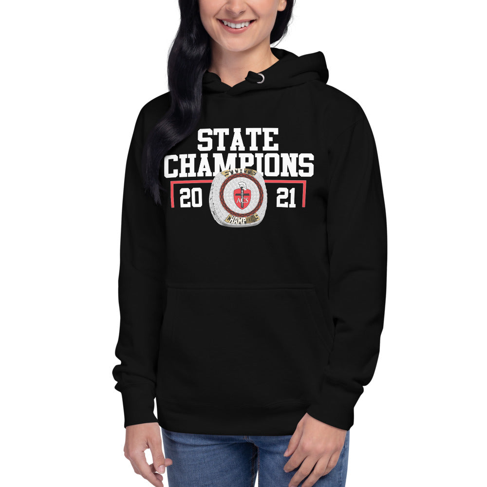 Angleton Christian Cross Country State ChampionsUnisex Hoodie