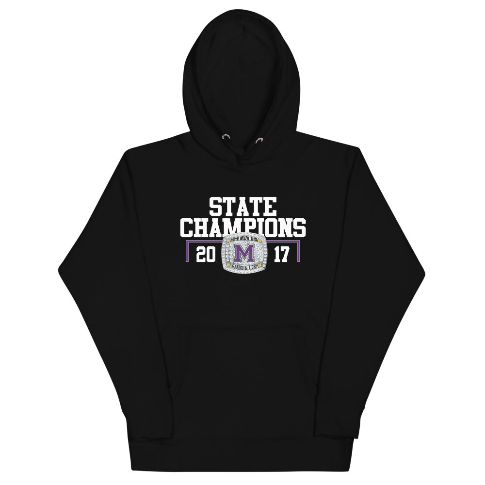 Maxwell Bears 2017 Championship Ring Unisex Hoodie