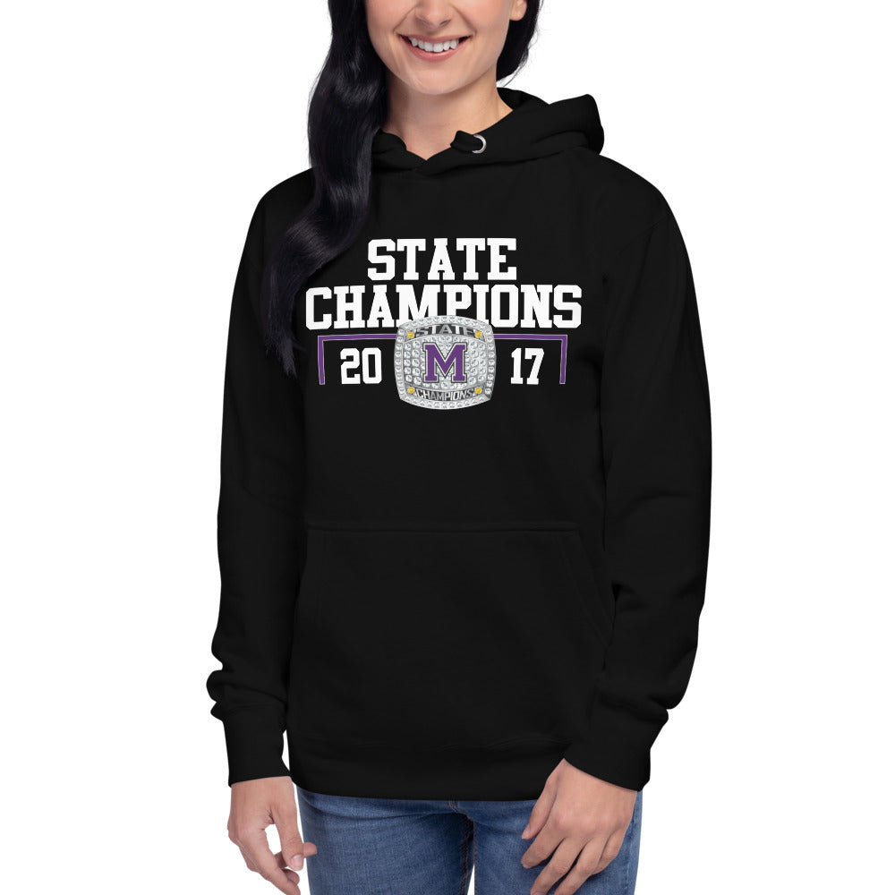 Maxwell Bears 2017 Championship Ring Unisex Hoodie