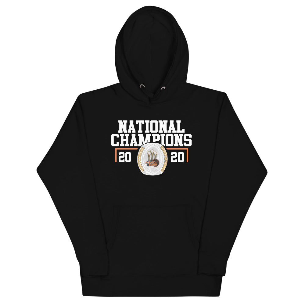 Clock Boyz 3-Peat Championship Ring Unisex Hoodie