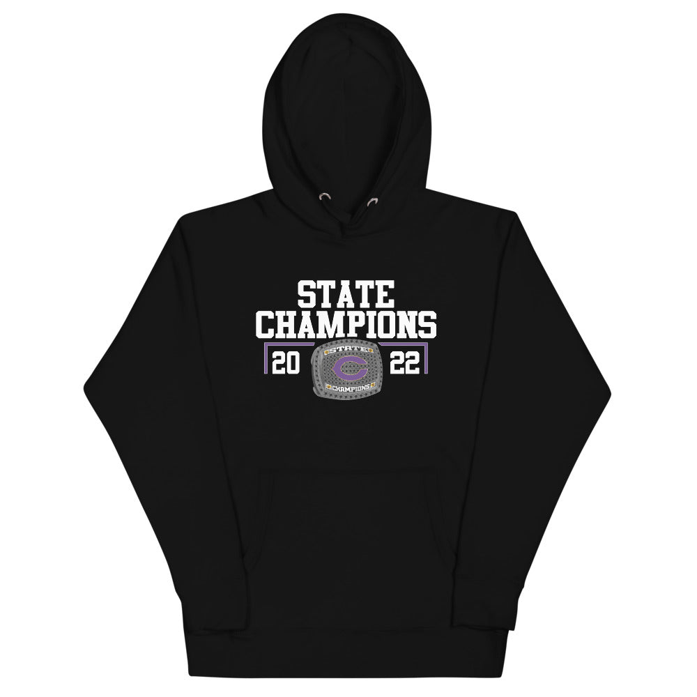 Chickasha High School 2022 State Championship Ring Unisex Hoodie