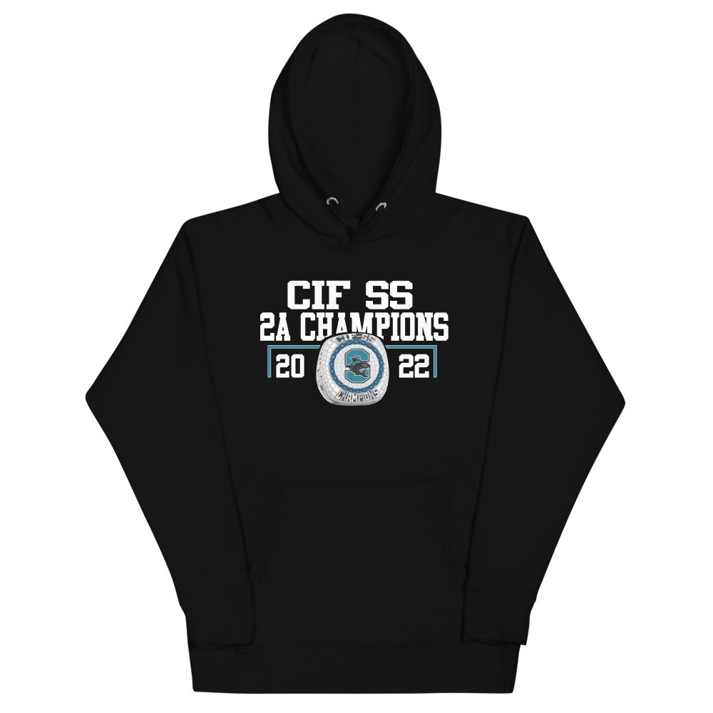Santiago High School 2022 Championship Ring Unisex Hoodie