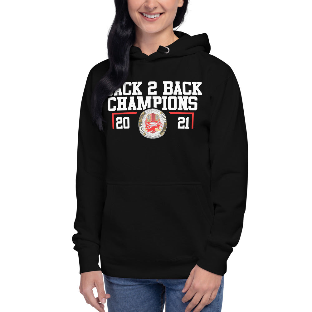 Smoking for Jesus Ministry Christian School B2B 2021 Championship Ring Unisex Hoodie