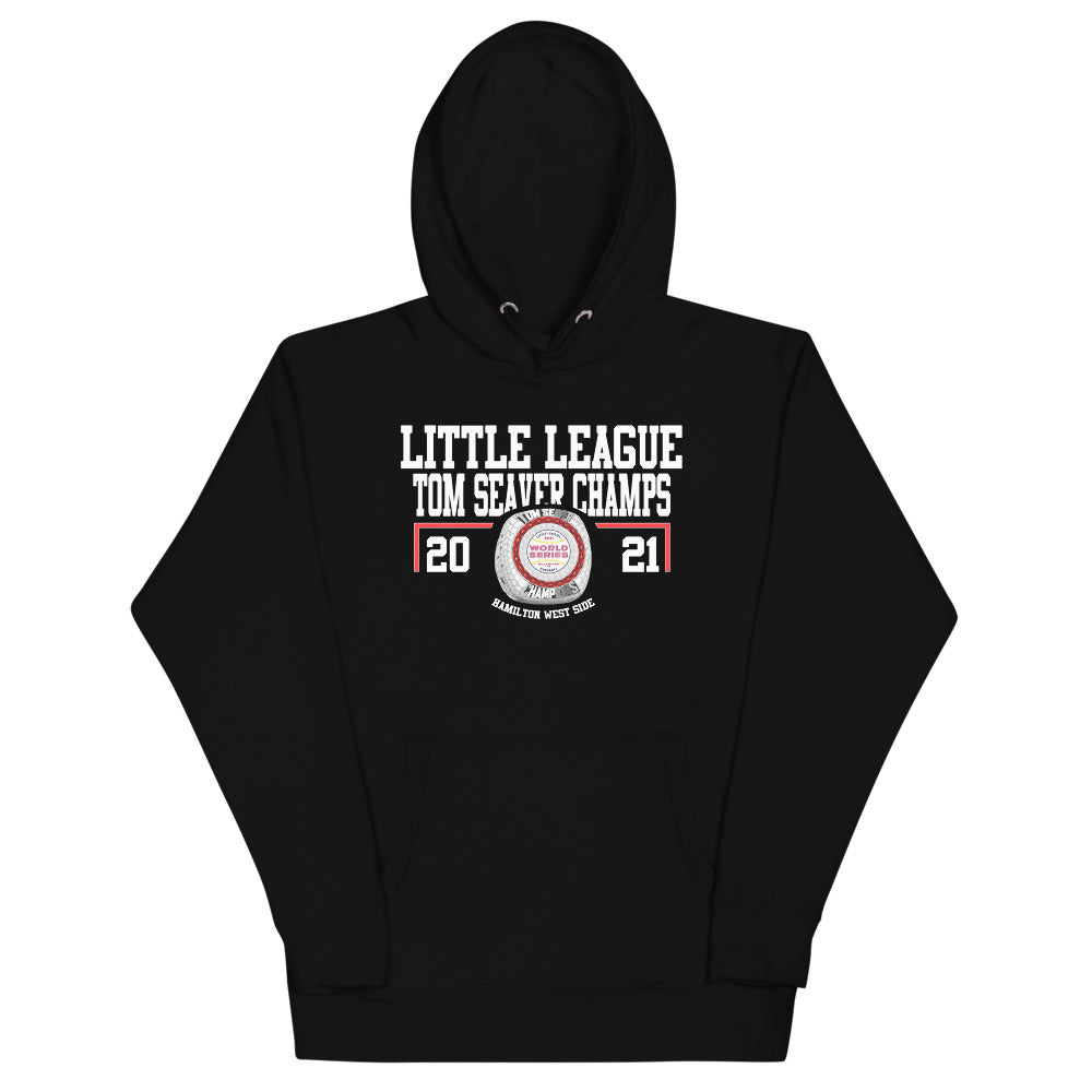 Little League Tom Seaver Champs 2021 Championship Ring Unisex Hoodie