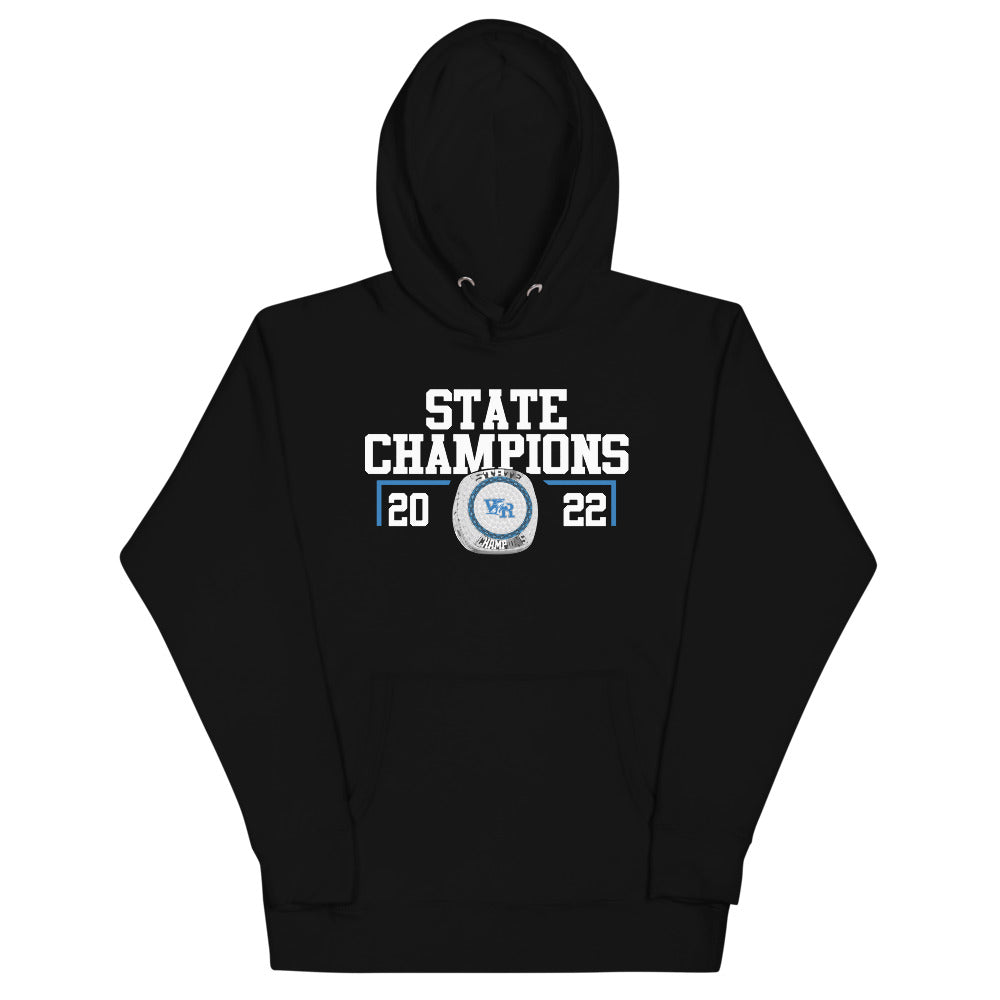 Washburn Rural High School 2022 State Championship Ring Unisex Hoodie