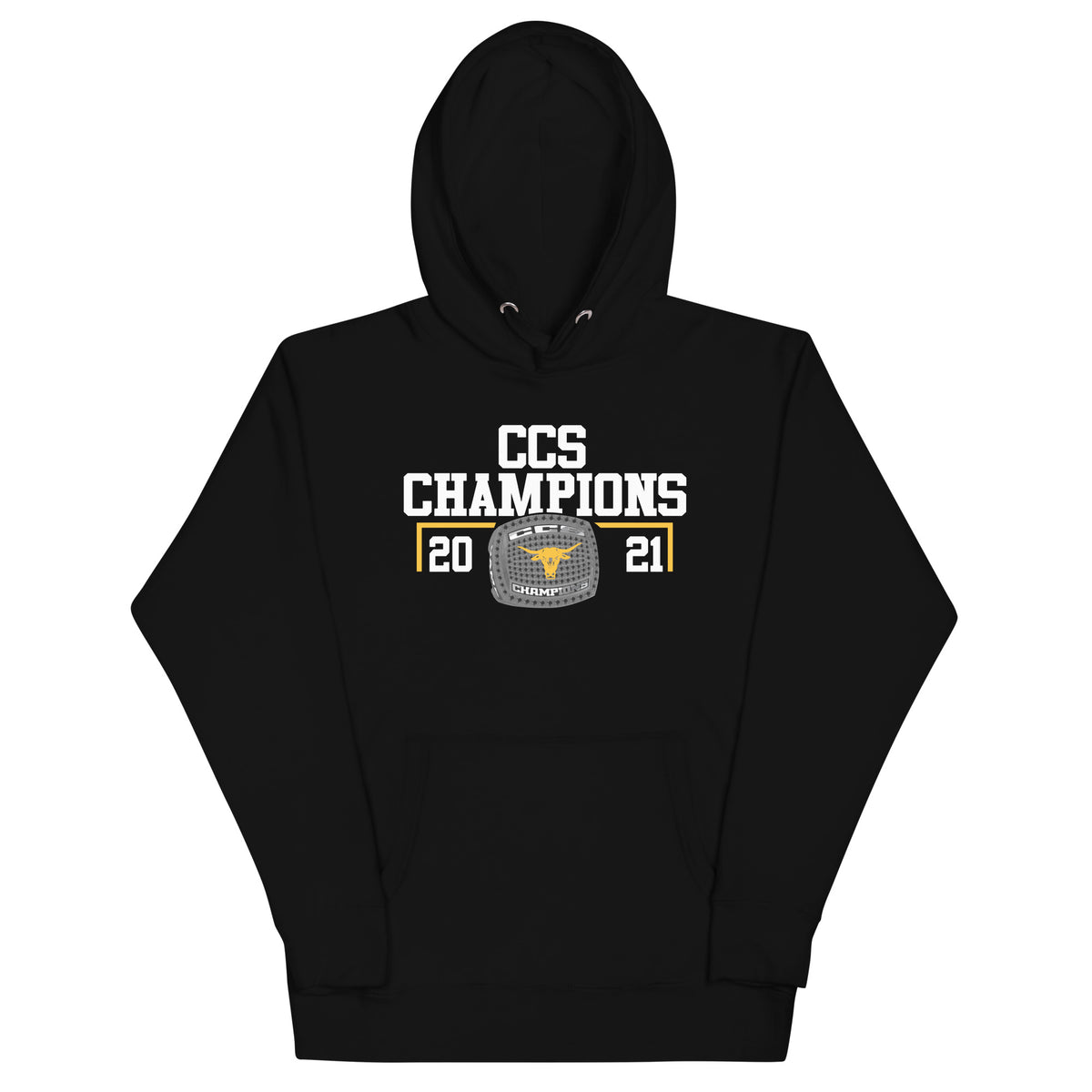 Leigh High School 2021 Baseball CCS Championship Ring Unisex Hoodie