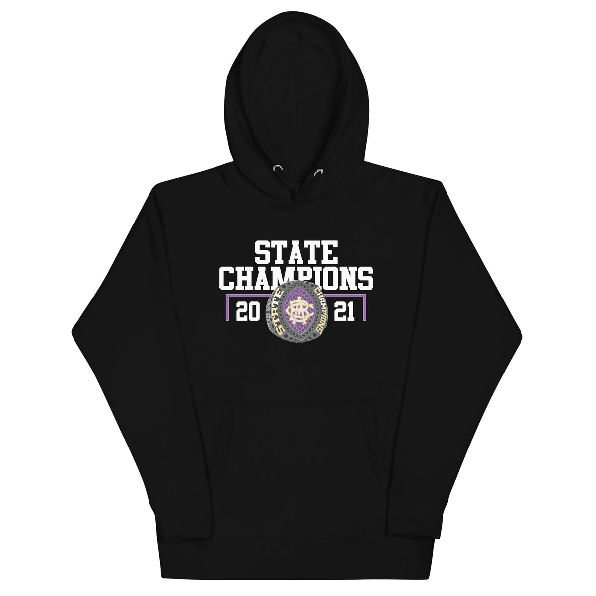 Christian Brothers Academy 2021 State Championship Ring Unisex Hoodie