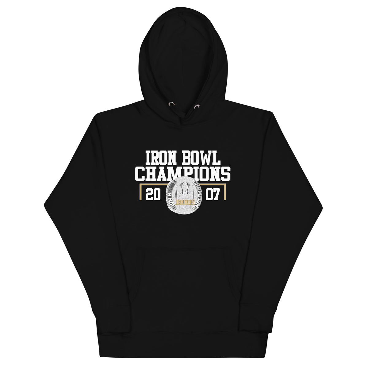 Iron Bowl 2007 Championship Ring Unisex Hoodie