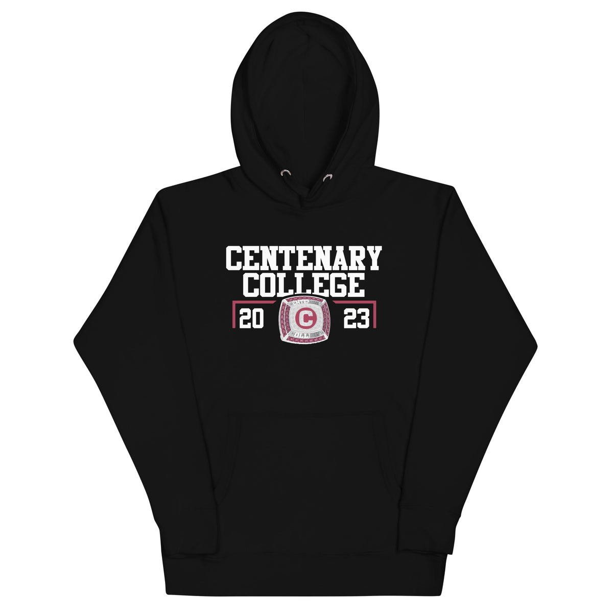 Centenary College 2023 Championship Ring Unisex Hoodie