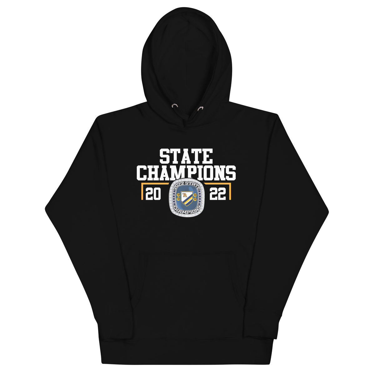 Tuscaloosa Academy Women’s Soccer 2022 State Championship Ring Unisex Hoodie