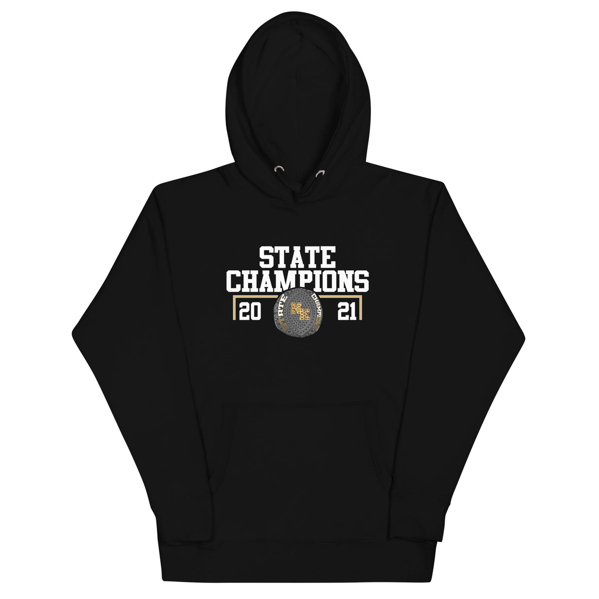 North Kingstown 2021 State Championship Ring  Unisex Hoodie